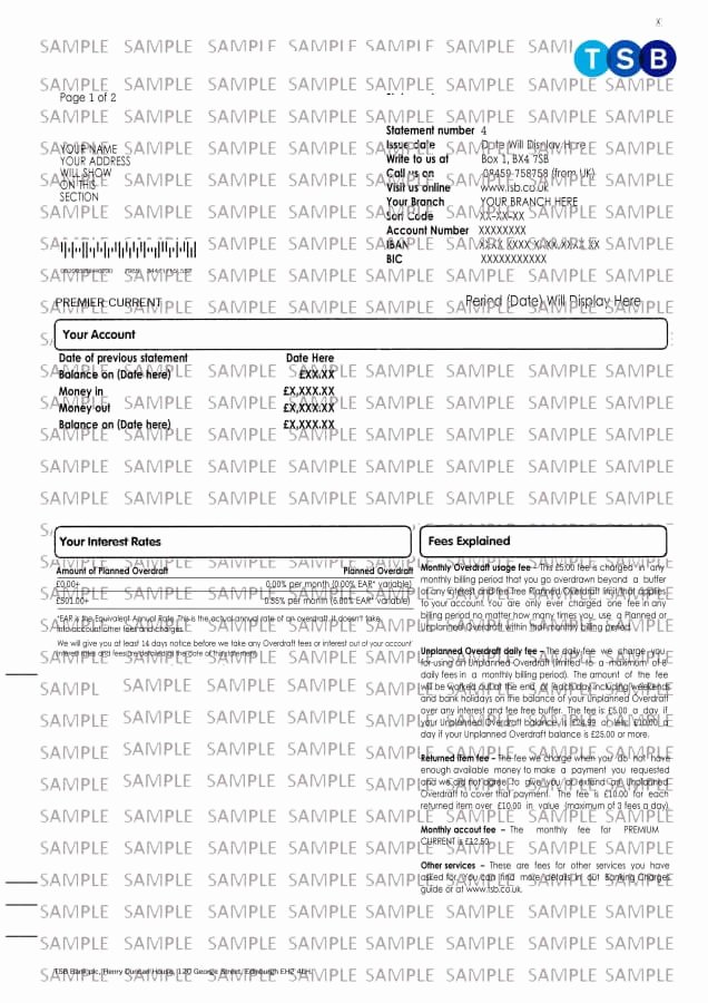 Fake Bank Statement Template Awesome Samples Of Fake Bank Statement Template Fake Documents