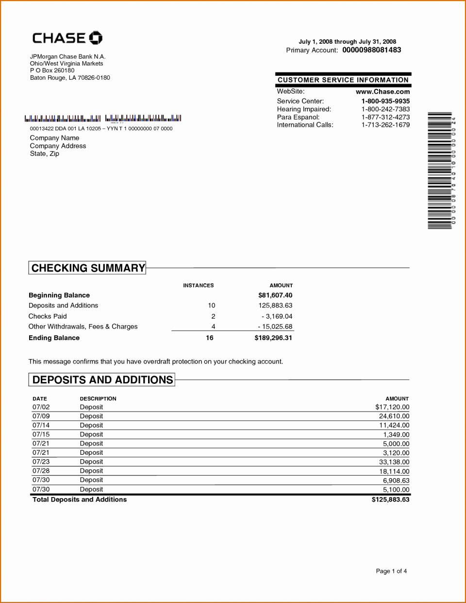 Fake Bank Statement Template Best Of Fake Bank Statement Template Filename Know Belize Create