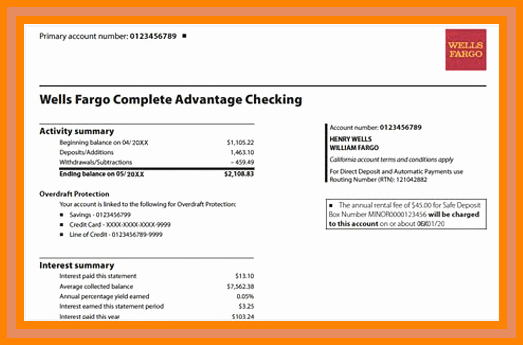 Fake Bank Statements Templates Download Luxury 6 Fake Bank Account Statement Creator