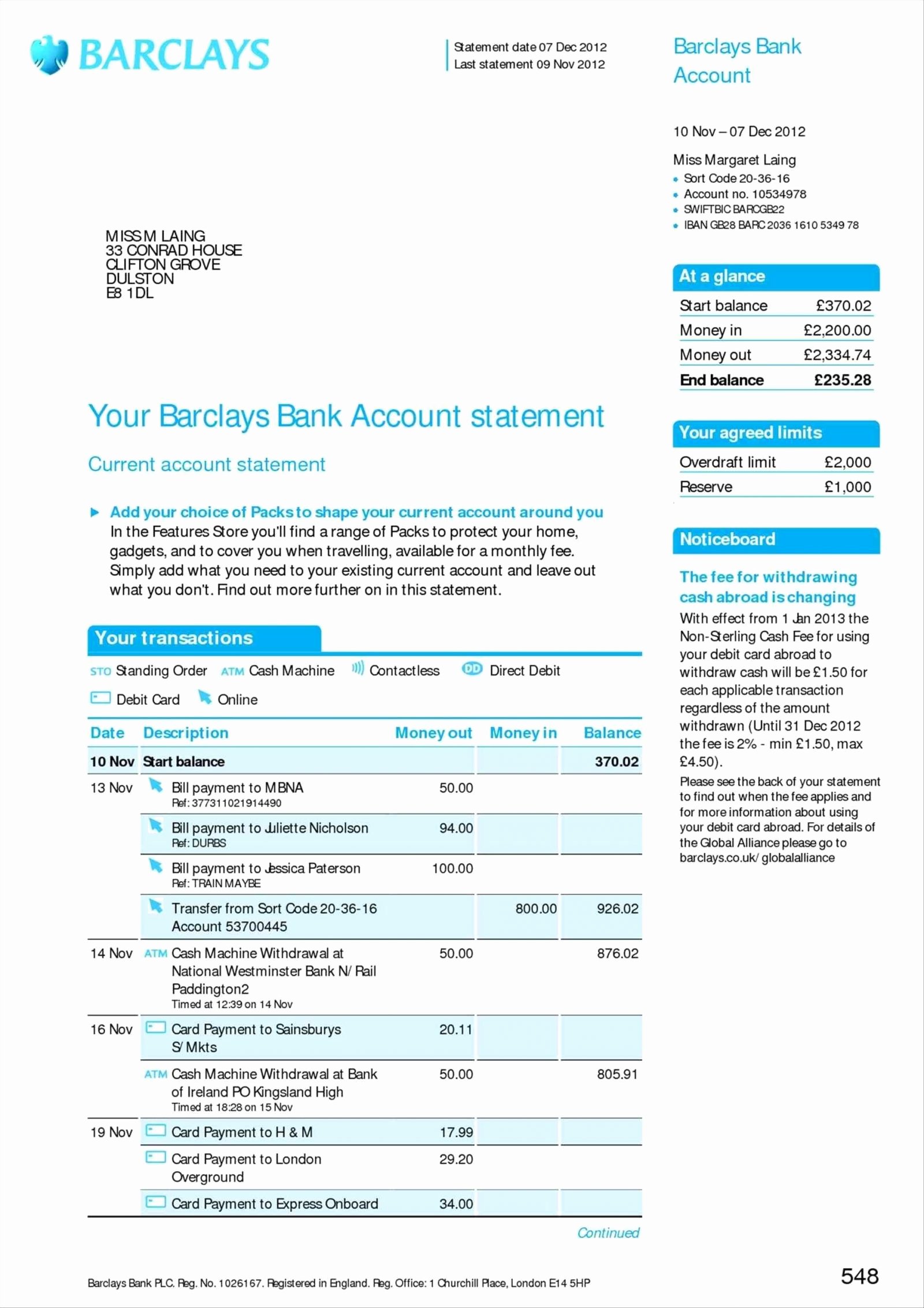 Fake Bank Statements Templates Download Luxury Bank Statement Suntrust Template Earningstemplateake