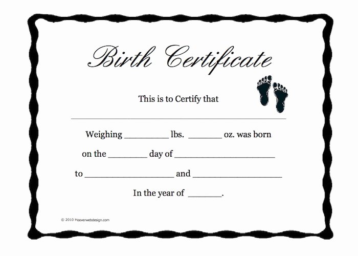 Fake Birth Certificate Template Best Of 15 Birth Certificate Templates Word &amp; Pdf Template Lab