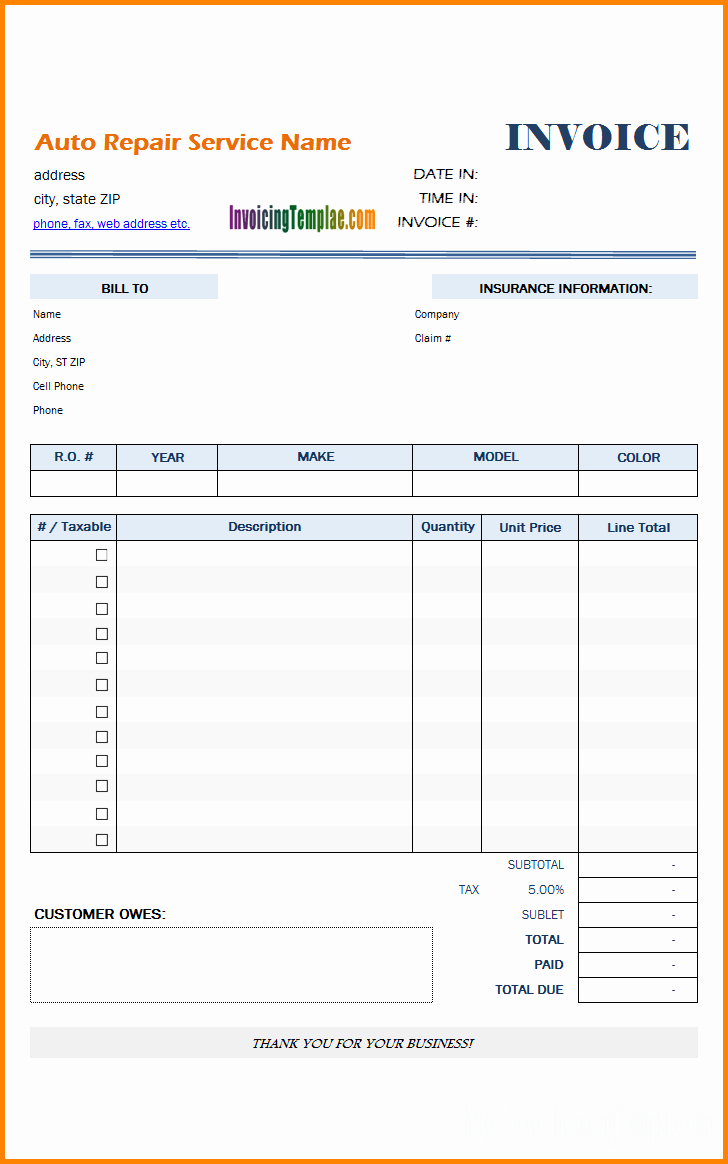 Fake Cell Phone Bill Template New 5 Blank Mobile Bill
