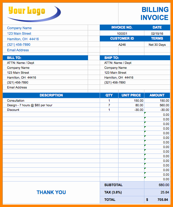 Fake Cell Phone Bill Template Unique 7 Mobile Phone Bill format In Excel