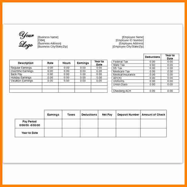 Fake Check Template Awesome 5 Fake Payroll Check Template