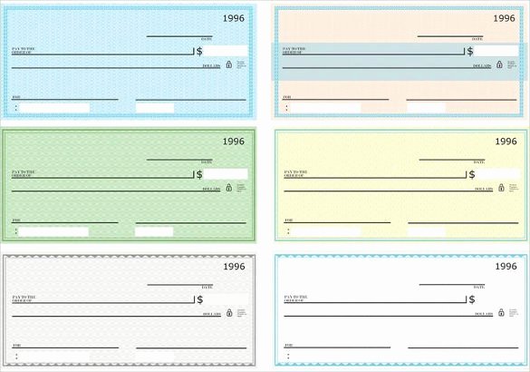 Fake Check Template Fresh 6 Blank Check Templates for Microsoft Word Website