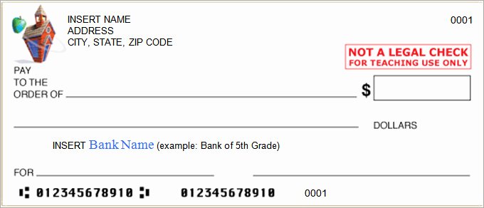 Fake Check Template Microsoft Word Fresh Blank Check Templates Word Excel Samples