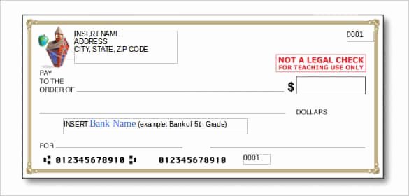 Fake Check Template Microsoft Word Lovely 24 Blank Check Template Doc Psd Pdf &amp; Vector formats