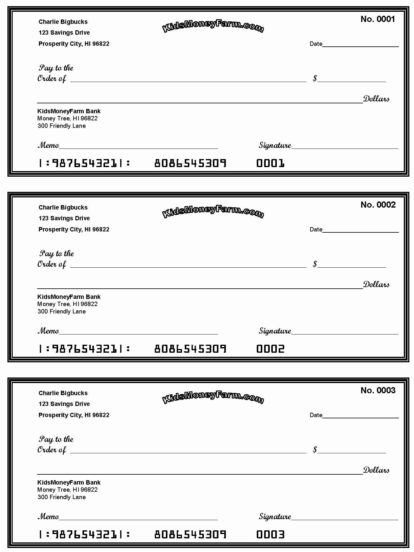 Fake Check Template Unique 28 Of Check Template Pdf