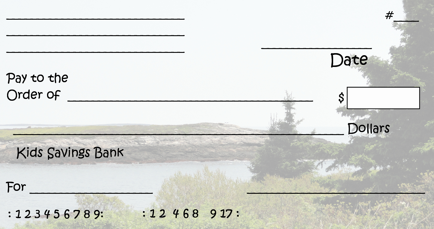 Fake Check Template Unique Free Clipart N Printable Pretend Checks for Kids