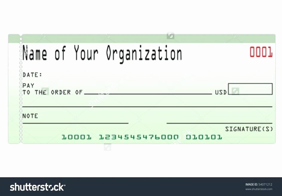 Fake Check Template Word New 15 Check Template
