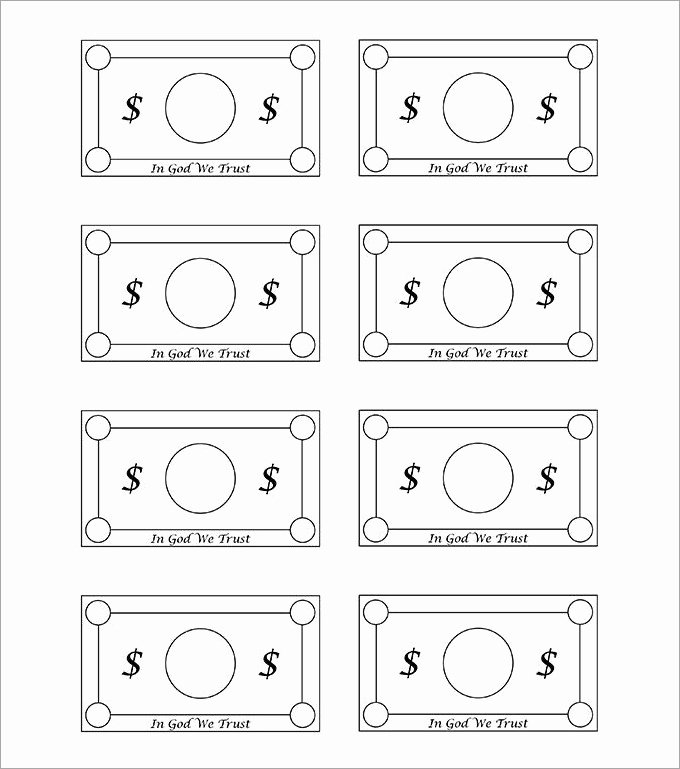Fake Money order Template Elegant Money Template