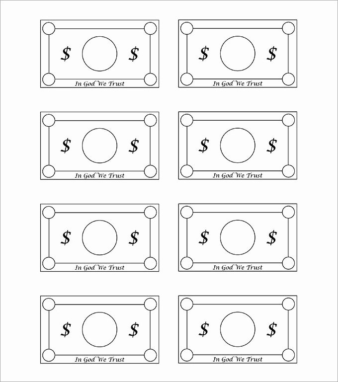 Fake Money order Template Elegant Money Template