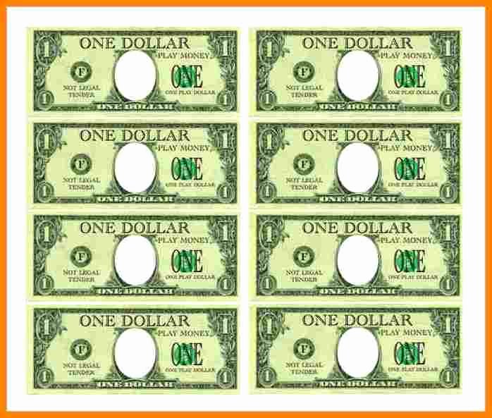 Fake Money Template Awesome 7 Customizable Fake Money Template
