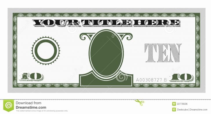 Fake Money Template Fresh Money Template