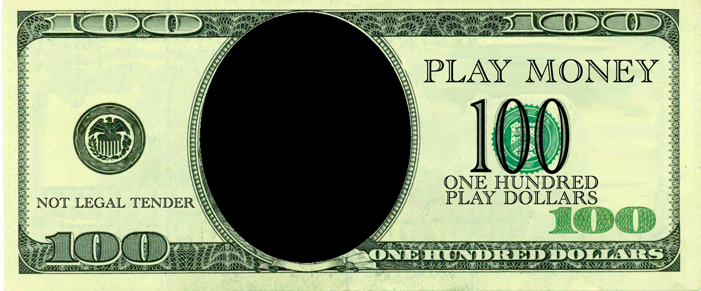 Fake Money Template Unique Realistic Play Money Templates