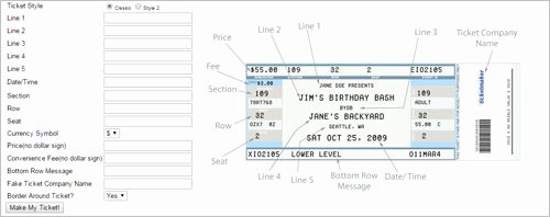 Fake Movie Ticket Generator Inspirational 36 Printable Movie Ticket Templates Free Psd Pdf Excel