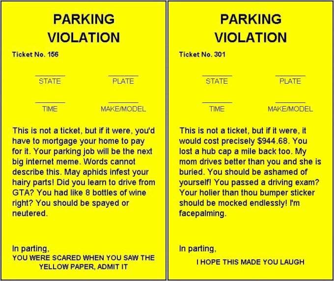 Fake Parking Ticket Generator Elegant Send You A Fake Parking Ticket Generator Spreadsheet by