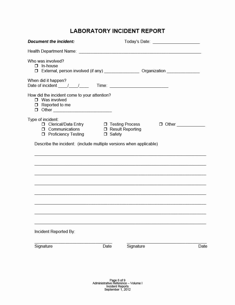 Fake Police Report Template Unique 20 Police Report Template &amp; Examples [fake Real]