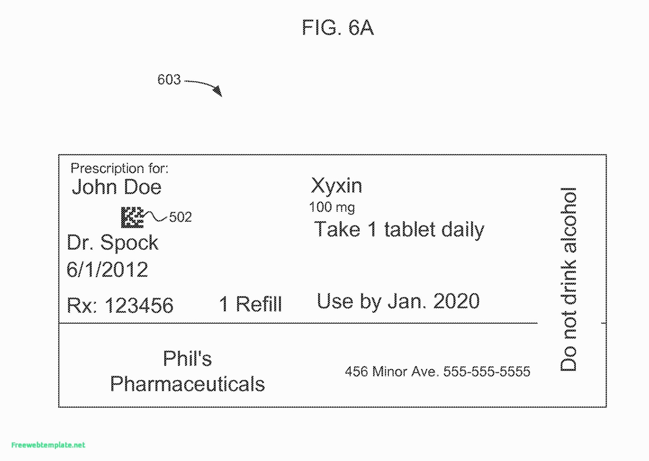 Fake Prescription Label Template Beautiful 15 Things to Know About Fake