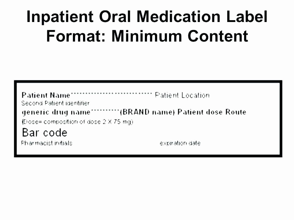 Fake Prescription Label Template Elegant Rx Label Template – Bbuzz