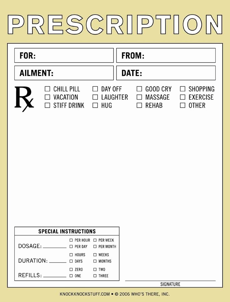 Fake Prescription Pad Template Awesome 41 Best Images About Eo S Business tools On Pinterest