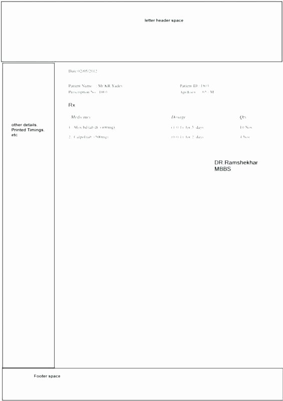 Fake Prescription Template Unique Fake Prescription Pad Template