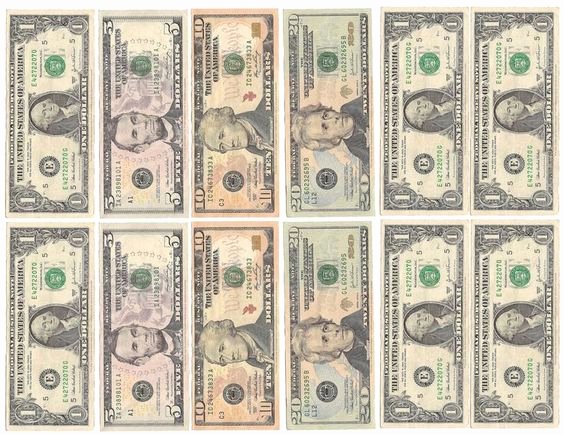 Fake Printable Money New Fake Money for Kids Printable Sheets Play Money