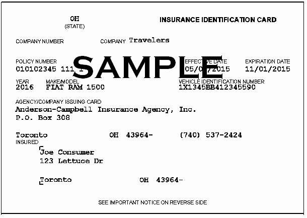 Fake Proof Of Insurance Template Elegant Proof Insurance – Approved Auto Blog