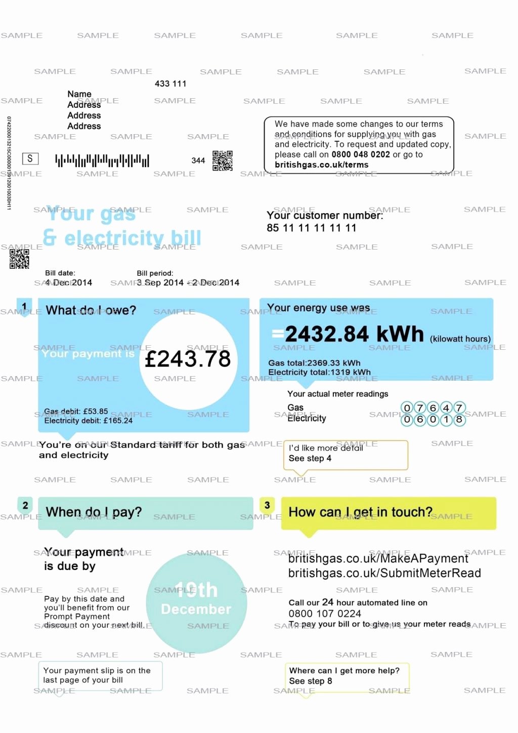 Fake Utility Bill Template Inspirational Utility Bill Template Blank Uk British Gasdf Fake Free