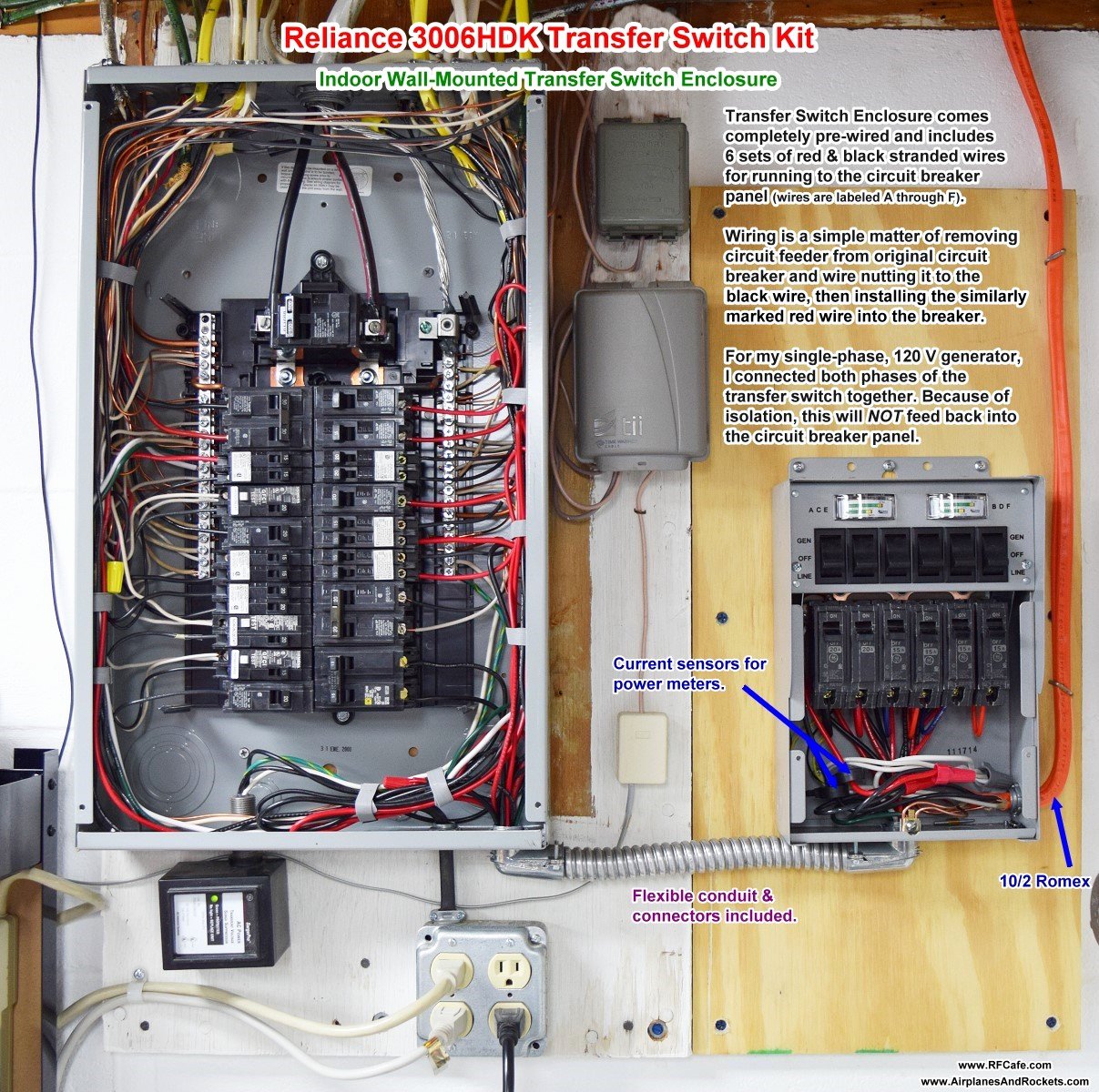 Fake Wire Transfer Generator Fresh Reliance Controls 3006hdk Transfer Switch Kit Installation
