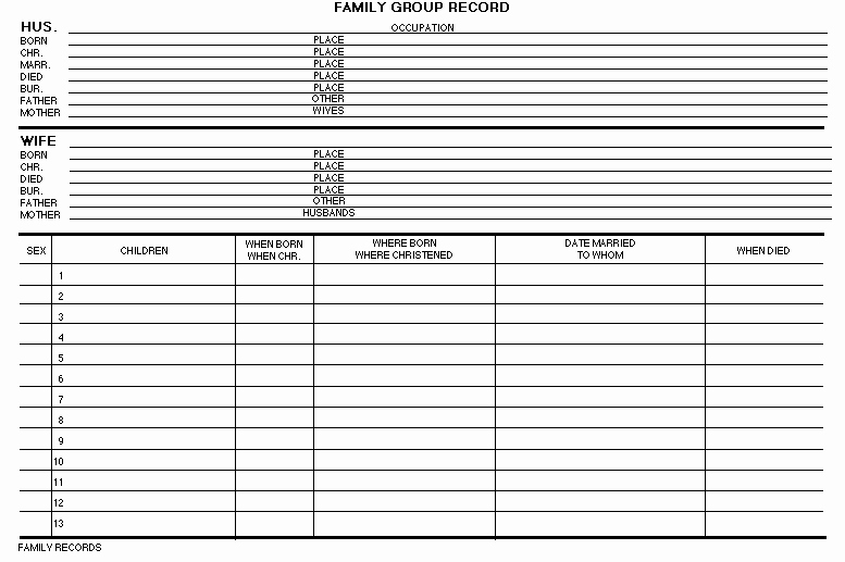 Family Group Template Best Of 28 Of Lds Family Group Sheet Template