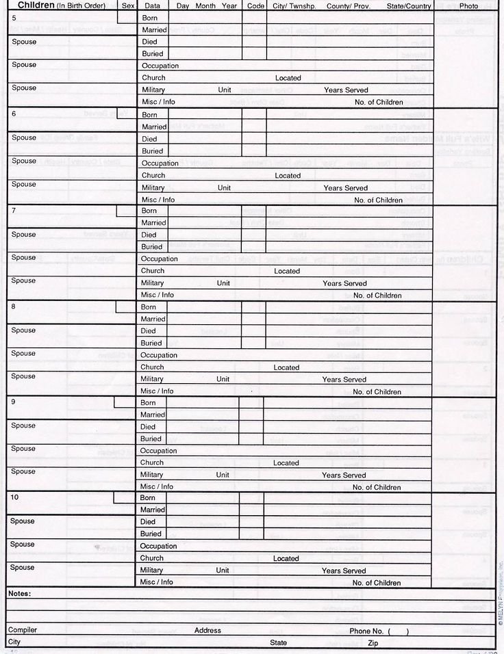 Family Group Template Unique Pin by Johnette On Family Tree