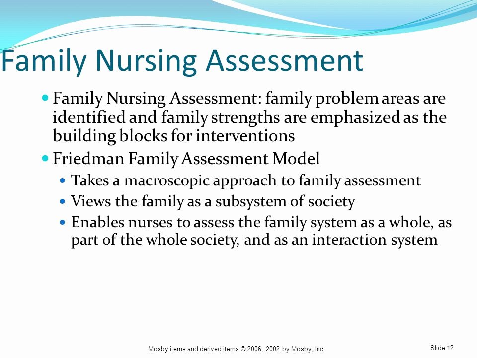 Family Needs assessment Beautiful Chapter 18 Family Development and Family Nursing