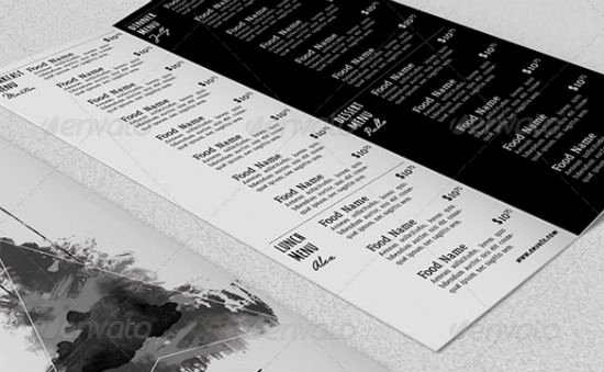 Fancy Menu Template Awesome Well Designed Menu Templates for Restaurants In Need