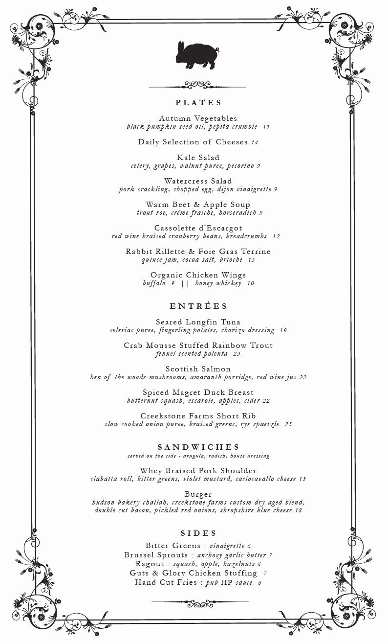 Fancy Menu Template Best Of Fancy Dinner Menu Templates