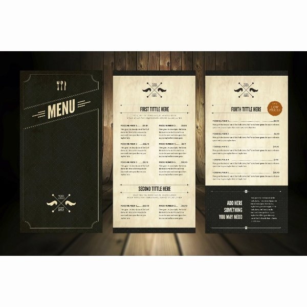 Fancy Menu Template Unique 14 Fancy Menu Designs &amp; Templates Psd Ai Indesign