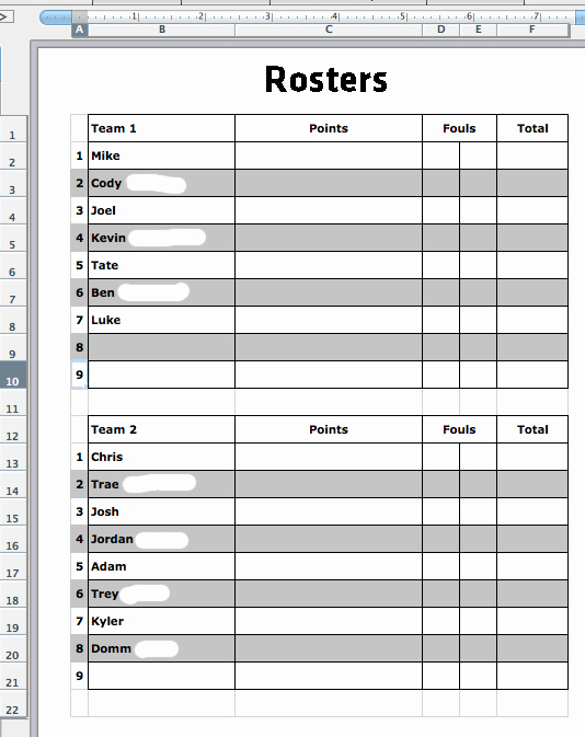 Fantasy Football Roster Sheet Blank. ➟. Home. 