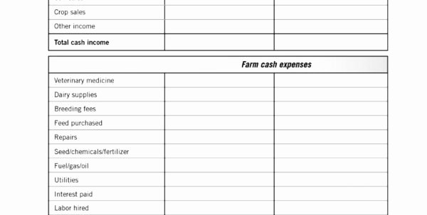 Farm Record Keeping Excel Template Unique Free Farm Record Keeping Spreadsheets Spreadsheet Downloa