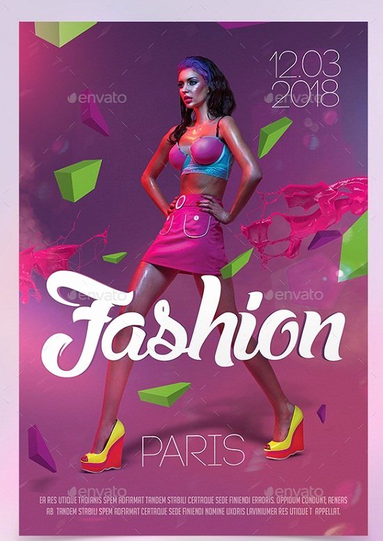 Fashion Show Flyer Template Awesome 30 Best Fashion Flyer Templates