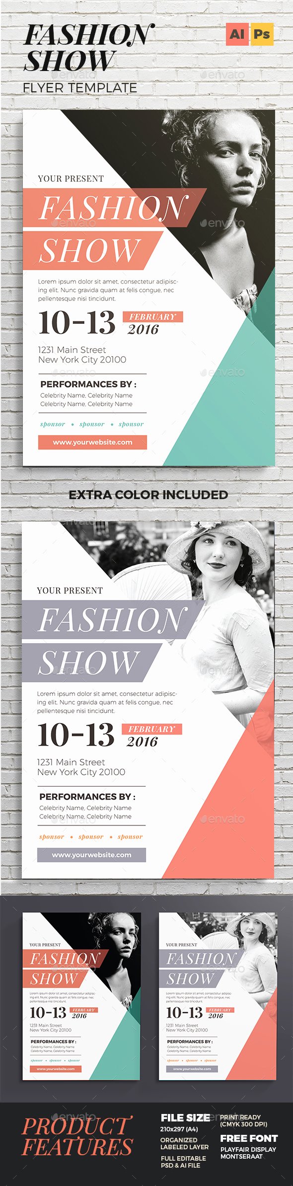 Fashion Show Flyer Template Awesome Fashion Show Flyer by Vynetta