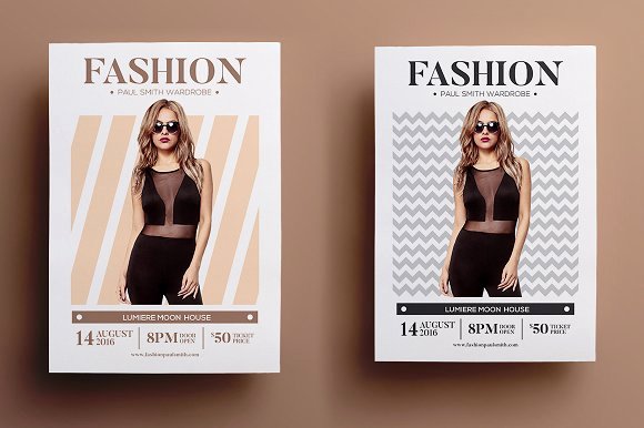 Fashion Show Flyer Template Best Of Fashion Show Flyer Flyer Templates Creative Market