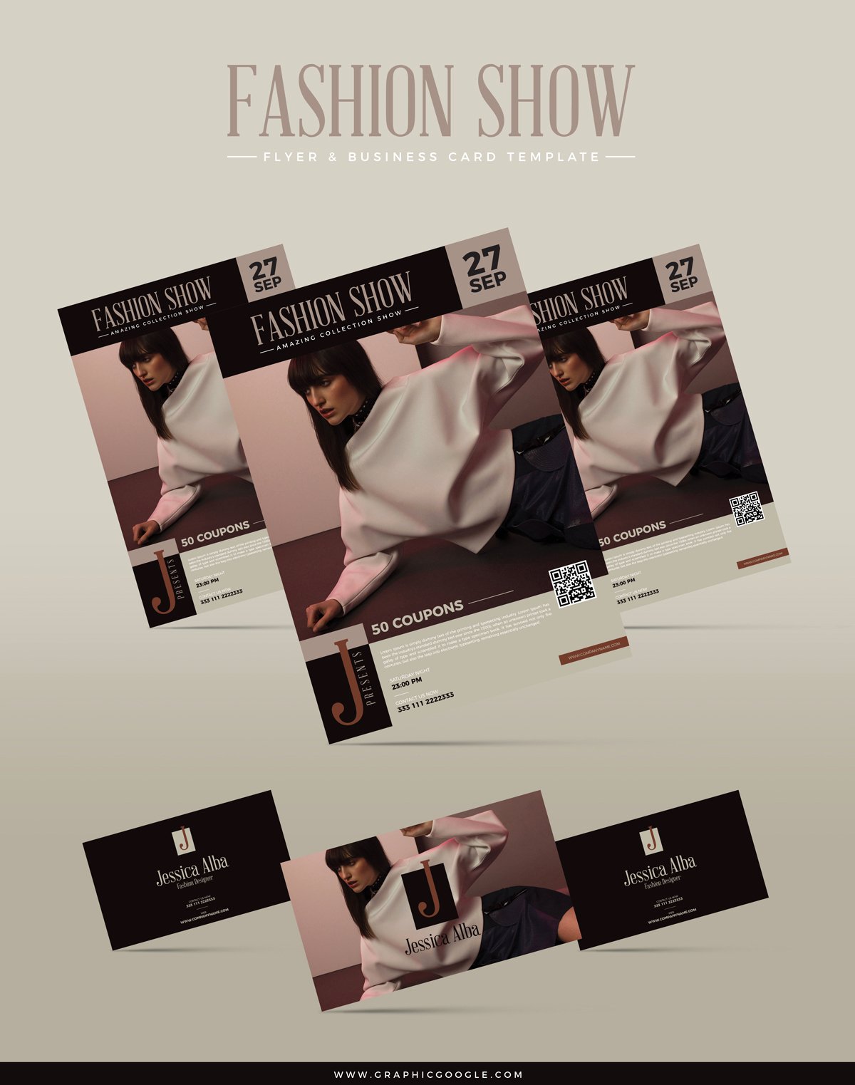 Fashion Show Flyer Template Best Of Free Fashion Show Flyer &amp; Business Card Templategraphic