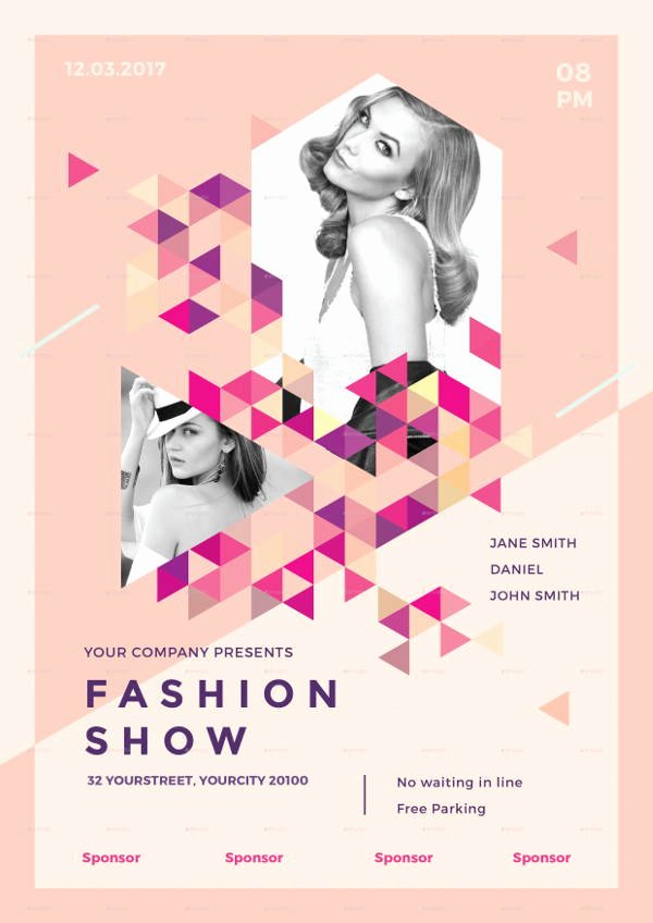 Fashion Show Flyer Template Free Best Of 16 Fashion Show Flyer Templates In Word Psd Ai Eps