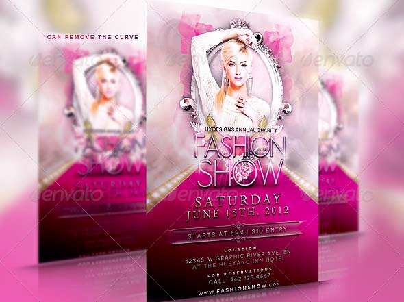 Fashion Show Flyer Template Free Lovely 38 Psd Flyers for Fashion Show &amp; Promo – Desiznworld