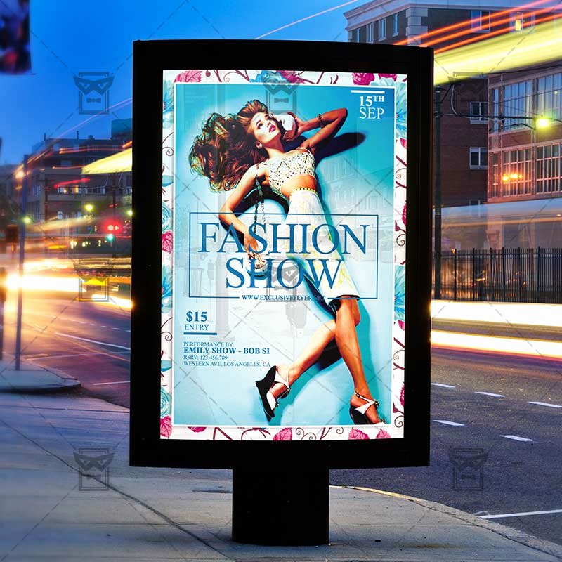 Fashion Show Flyer Template Lovely Fashion Show – Premium Flyer Template Instagram Size