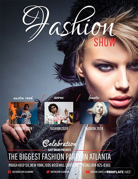 Fashion Show Flyer Template