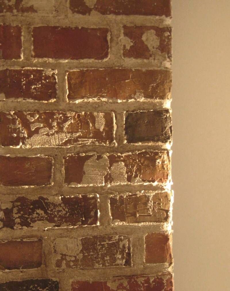 Faux Brick Stencil Awesome Brick Stencil Kit and How to Video Guide Create by