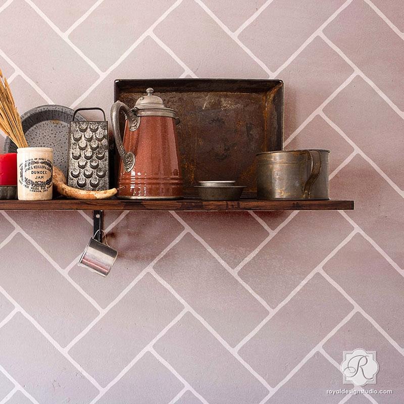 Faux Brick Stencil Best Of Wall Pattern Stencils