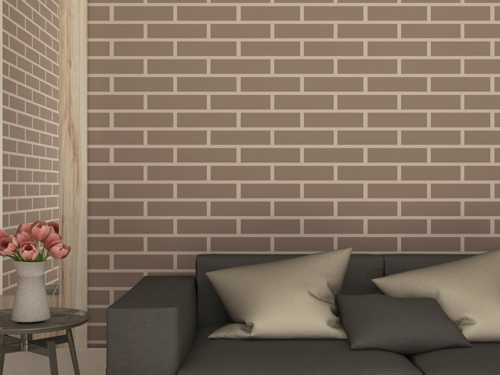 Faux Brick Stencil Lovely Brick Wall Imitation Stencil Faux Brick Wall by Stencilslabny