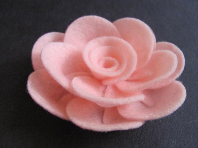 Felt Rose Pattern Beautiful Felt Rose Pattern Penny Rose No Sew Felt Flower Tutorial